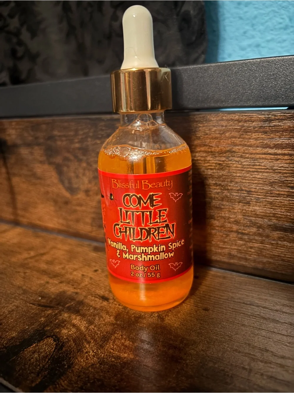Halloween Witch Orange Body Oil - Women Bath & Body